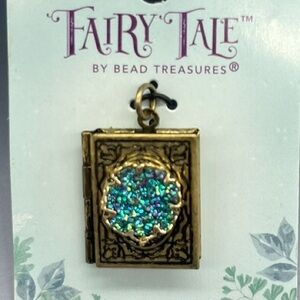 Fairy Tale Book Charm/Pendant, NWT